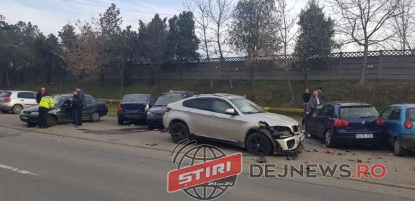 Foto Accident In Cluj 8 Masini Au Fost Avariate Stiri Dej