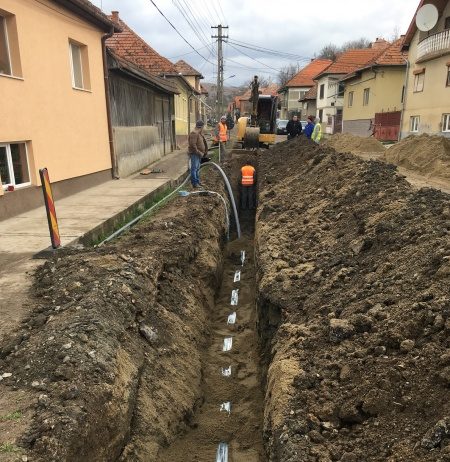 Trei noi sate clujene racordate la rețeaua publică de apă a județului (FOTO)