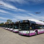 41 de autobuze electrice circulă la Cluj-Napoca (FOTO)