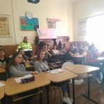 O nouă acţiune a poliţiştilor la şcolile din Gherla! Ce informaţii au primit elevii (FOTO)