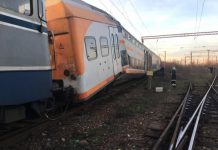 PLAN ROŞU ACTIVAT: Două trenuri s-au ciocnit! A intervenit şi un elicopter SMURD (VIDEO)