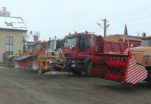 Peste 700 de tone de material antiderapant folosite în intervențiile pe drumurile județene
