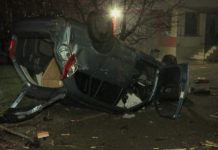Accident teribil în Cluj, produs de un puşti de 16 ani care a furat o maşină din spălătoria tatălui său (FOTO)