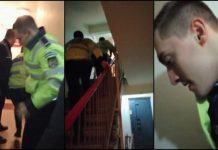Poliţişti bătuţi crunt în misiune, într-un cartier din Capitală. Agenţii au fost snopiţi de trei scandalagii (FOTO)