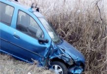 Accident la ieşire din Dej! Două persoane au fost rănite (FOTO)