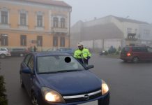 FOTO | Acţiune a poliţiştilor la Dej! Au fost aplicate peste 100 de amenzi