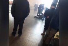 Anchetă, după ce un jandarm a bătut un bărbat, la Cluj. Victima, dusă la Psihiatrie (Video)