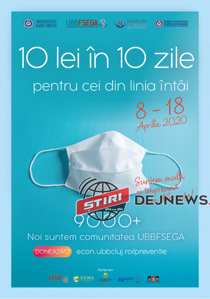 Afiș - Campanie 10 lei în 10 zile