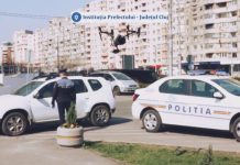 Drone folosite la Cluj pentru respectarea măsurilor impuse de autorități pentru împiedicarea răspândirii COVID-19 (VIDEO)
