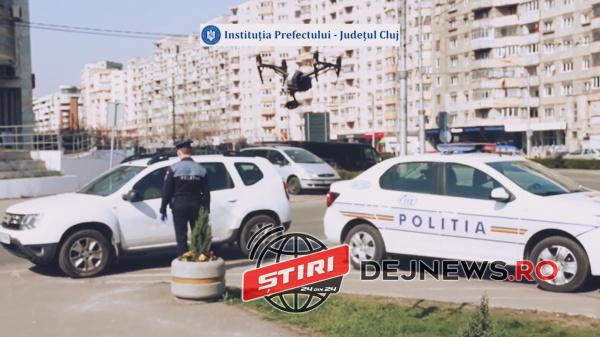 drona politie cluj