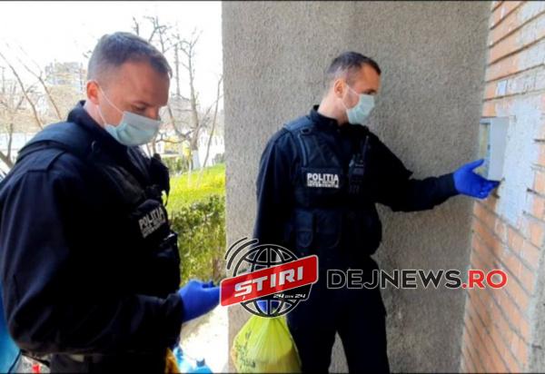 politisti izolare carantinare