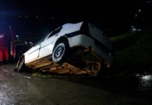 Noapte cu accidente la Cluj (FOTO)