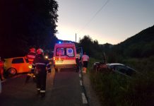 Accident în Măgoaja! Două persoane au fost rănite (ACTUALIZARE FOTO)