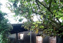 Două case distruse de un incendiu în localitatea Urca (FOTO)