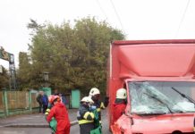 Accident pe Bulevardul Muncii din Cluj! Un tânăr a ajuns la spital (FOTO)