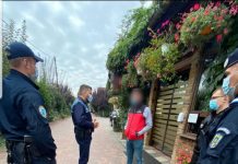 O nouă acţiune pentru limitarea răspândirii virusului COVID-19 la Cluj! Au fost aplicate aproape 40 de amenzi (FOTO)