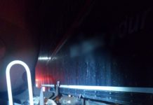 Accident feroviar în Cluj-Napoca! Un tren care transporta motorină a fost lovit de un autocamion (FOTO)