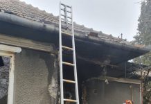 Incendiu la o casă din Bogata! Proprietarul nu s-a mai putut salva