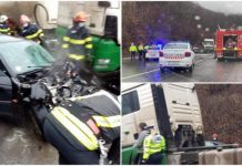 Grav accident între Zalău şi Cluj! O femeie din Satu Mare a murit (FOTO)