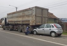 Accident în Luncani! Două persoane au ajuns la spital (FOTO)