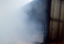 Autotren cuprins de flăcări pe Autostrada A3