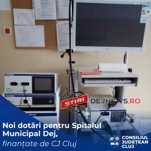 Noi dotari pentru Spitalul Municipal Dej
