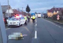 Grav accident în Ciceu Mihăiești! Un copil de 10 ani a murit după ce a fost lovit de o maşină (FOTO)