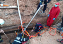 Tragedie în Făgetul Ierii! Un muncitor a murit  sub un mal de pământ (FOTO)