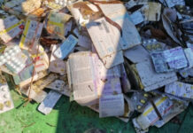 Medicamente expirate, găsite și în lacul Someșul Cald de lângă Cluj-Napoca (FOTO)