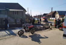 Grav accident în Nireş: un bărbat a murit după ce a intrat cu motocicleta într-un cap de pod! Acesta nu avea permis (FOTO)