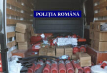 Polițistul care vindea extinctoare expirate a fost reținut