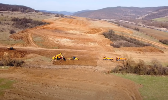 Începe șantierul pe Autostrada A3 pe lotul Zimbor – Poarta Sălajului (VIDEO)