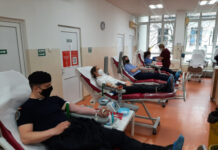 Jandarmii clujeni au donat sânge