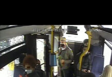 Controlor de bilete bătut de un tânăr într-un autobuz din Cluj! Poliţia îl caută pe agresor (FOTO)