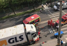 Grav accident în Cluj! Un bărbat care încerca să urce în tramvai a fost lovit mortal de un camion (FOTO)