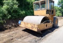 Consiliul Județean Cluj a demarat lucrările de modernizare pe DJ 109C Țaga – Sucutard (FOTO)