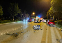 Accident în Cluj provocat de un tânăr din Dej! Un motociclist a fost rănit (FOTO)