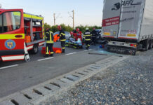 Grav accident pe DN1C în Jucu! O femeie şi-a pierdut viaţa (FOTO)