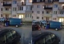 Bărbat luat la bătaie de o femeie, după ce acesta a oprit maşina pe o porţiune din locul ei de parcare, în Cluj
