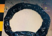 FLAGRANT VIDEO: Doi bărbați prinși cu 4 kg de droguri la Dej