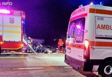 Accident grav la ieșire din Gherla, două persoane decedate. Șoferul vinovat era beat (foto)
