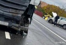 VIDEO: Accident cu 6 victime după un carambol între un autotren și două autoturisme pe DN1C