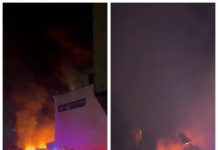 VIDEO: Incendiu violent la Iulius Mall Cluj. Clienții evacuați