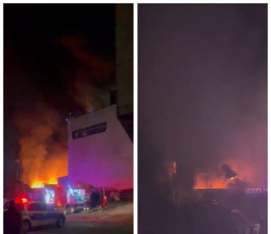 VIDEO: Incendiu violent la Iulius Mall Cluj. Clienții evacuați