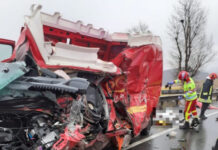 FOTO. ACCIDENT mortal pe DN1. Un bărbat a MURIT