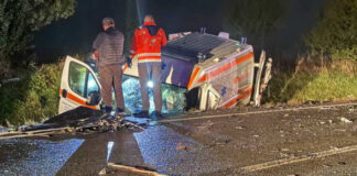 Accident cu Ambulanța în Cluj, pacienta transportată a murit – VIDEO