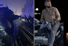 VIDEO – Marius, un patron din Cășeiu, a decedat la Borșa. S-a răsturnat cu BMW-ul de câteva ori și a lovit chiar și balconul unui imobil. Avea 36 ani si era tatăl a doi copilași