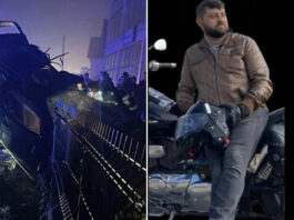 VIDEO – Marius, un patron din Cășeiu, a decedat la Borșa. S-a răsturnat cu BMW-ul de câteva ori și a lovit chiar și balconul unui imobil. Avea 36 ani si era tatăl a doi copilași