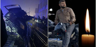 VIDEO – Marius, un patron din Cășeiu, a decedat la Borșa. S-a răsturnat cu BMW-ul de câteva ori și a lovit chiar și balconul unui imobil. Avea 36 ani si era tatăl a doi copilași