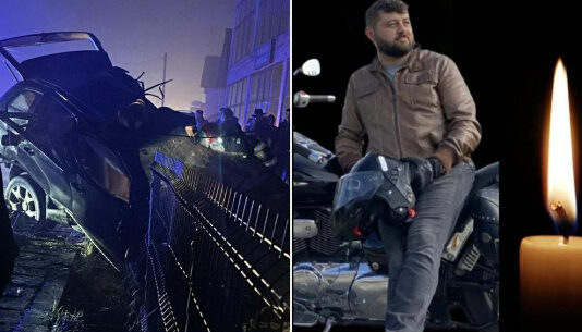 VIDEO – Marius, un patron din Cășeiu, a decedat la Borșa. S-a răsturnat cu BMW-ul de câteva ori și a lovit chiar și balconul unui imobil. Avea 36 ani si era tatăl a doi copilași